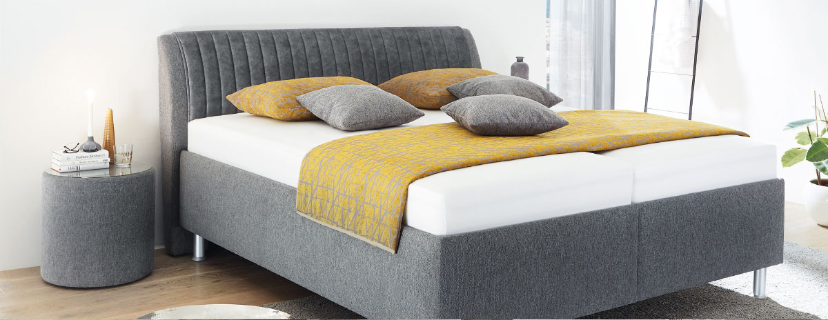 Das perfekte Bett für Ihren perfekten Schlaf! Jetzt tolle Polster- und Boxspringbetten in vielen Größen und Varianten entdecken!